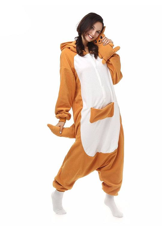 Déguisement pyjama de kangourou pour adulte