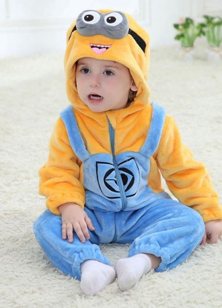 Pyjama Bébé Minions - Vue de Face